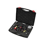 PNGMSNXTE Kit de Test de Pression et de Remplissage d'azote pour accumulateur hydraulique avec manomètre 25 MPa, Tuyau 2 m, adaptateurs Multiples pour Un Test de Pression et Un Entretien précis