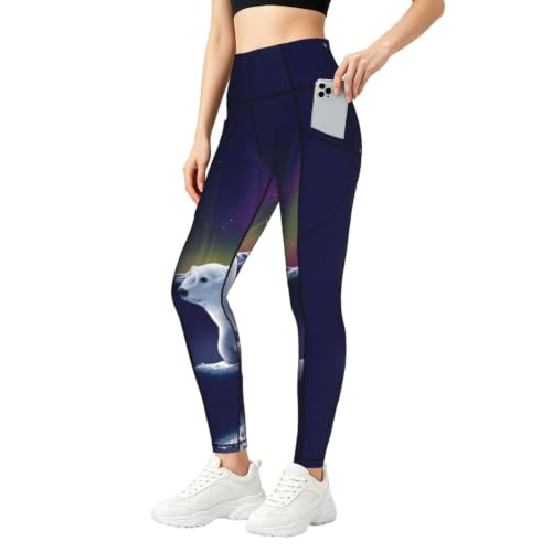 Pantalones de yoga con bolsillo de cintura alta y suavidad premium para mujer