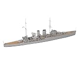Recuperación de cruceros militares: 1/350 Manual DIY RESTORE HMS YORK CRUISER Modelo. El embalaje contiene componentes de moho, herramientas de montaje, colores, recubrimientos, pegatinas, etc. Después de que se completa el modelo, el tamaño es de aproximadamente 19.7 pulgadas x 2 pulgadas, que es una buena manera de entretenimiento de tiempo libre.