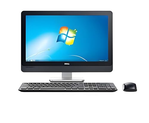 Dell Optiplex 9010 Ordinateur de bureau tout-en-un, avec écran 21,5', Intel Core i3-3220, 8 Go de RAM, SSD 256 Go, clavier QWERTY américain, WiFi, Bluetooth, Windows 11 Pro (reconditionné)