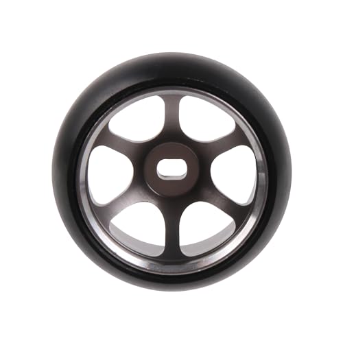 BQLZR RC 1:28 Drift 7-Spoke Wheel Tyre 0.98 Inch Replacement for K989 Titanium