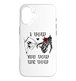 I Vow You Vow We Vow Merch Dark Romance Smutty Book Lovers Case for iPhone 16