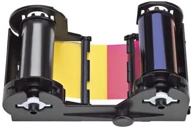 Nisca NGYMCKOPRC Color Ribbon - 250 Prints for PR-C101 Printers with 500 ID Zone Premium White Blank Plastic CR80 30 Mil PVC Cards