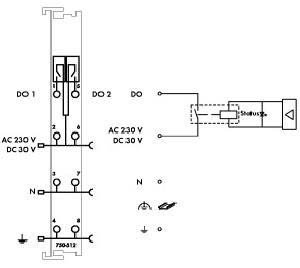 WAGO module de sortie numérique SPS 750-512 automate industriel 1 pièce