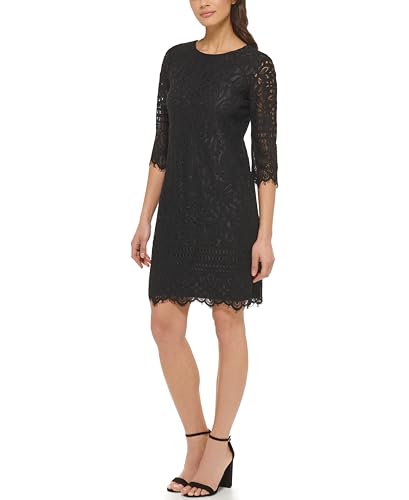Image of Kensie Women's 1 /2 Sleeve Lace Mini Dress