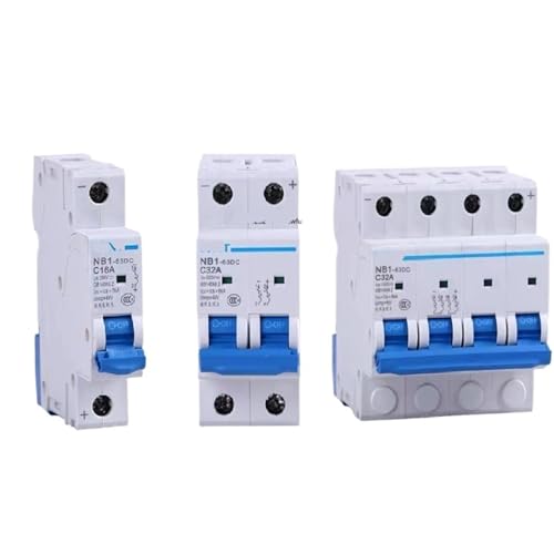 Disjoncteur CC NB1-63DC 1P 250V 10A pour protection circuit solaire
