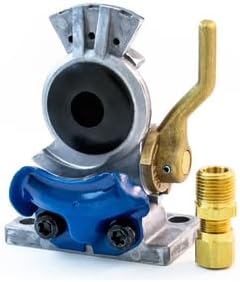 TRAMEC SLOAN 441001 Lever Style Shut Off Gladhand, Aluminum, Service, Rubber Seal, 3/8 Nylon Fitting