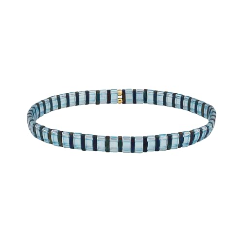 Image of KELITCH Women Tila Beads Stretch Bracelets Handmade Women Charm Strand Beaded Bracelets Summer Jewelry