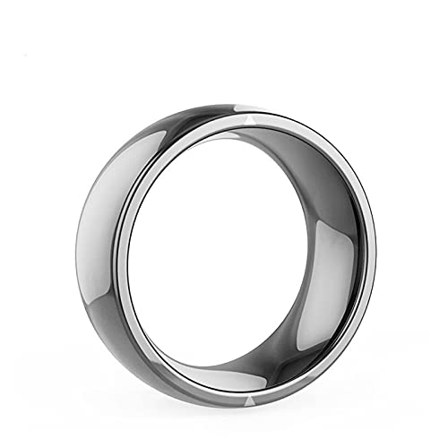 YANDER New Smart Ring NFC Wear Jakcom R3 R4 New Technology Magic Finger Smart NFC Ring for iOS Android Windows NFC Mobile Phone Rings (Metal Color : R4, Ring Size : K)