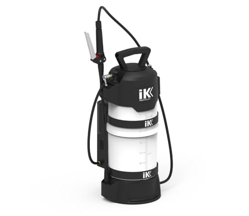 The Clean Garage IK e Multi Pro 12 Sprayer | with Lithium Ion Battery Compressor