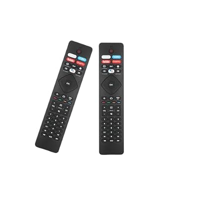 2 Pcs Voice Remote Control for Phillips Voice TV Replacement. Universal Remote Control for Philip 4K UltraHD Smart Android TV with Google Assistant. for Philips 43" 50" 55" 65" 75"