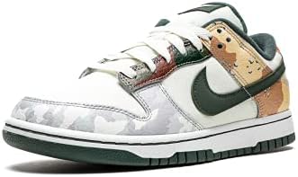 Nike Mens Dunk Low SE DH0957 100 Multi-Camo - Size 8 | Amazon.com.br