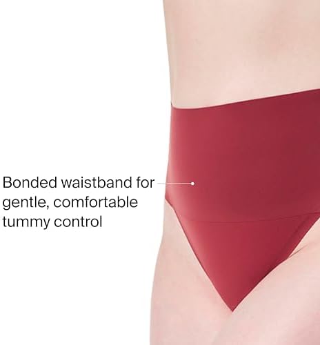 SPANX Supersmooth Undie-tectable Thong for Women, Invisible No-Show Thong Underwear with Comfortable Core Control