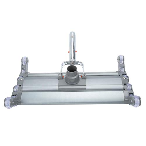 Resistência à corrosão Prático cabeça de vácuo de piscina de liga de alumínio, limpador de piscina,