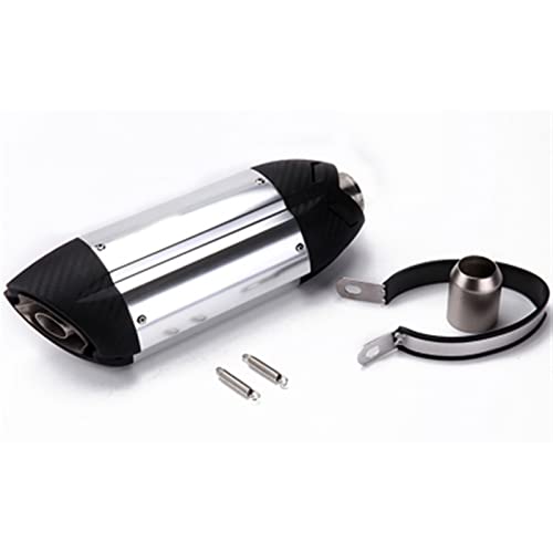 Pot d'échappement universel 51mm pour scooter Nmax, moto FZ6, MT09 et Pit Bike