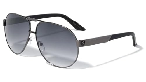 Dweebzilla Khan Classic Retro Sport Pilot Aviator Sunglasses
