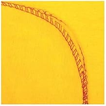 G 1 Large Super Soft Flannel Duster Cloth Mop Pocha for Cleaning Home, Kitchen, Car Mirror,Glass, 18x25-inch | Yellow Color | Pack of 4