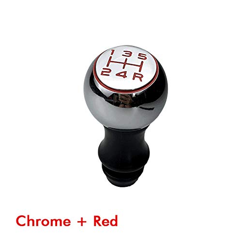 pour Peugeot 307308408206207301 3008 Elysée en Acier Inoxydable Voiture pommeau de Levier de Vitesse Manuel VTS Sport Stylo Levier tête-K0282