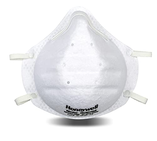 Honeywell Safety NIOSH-Approved N95 Disposable Respirator with Nose Clip, 20 -pack (DC301N95BX)