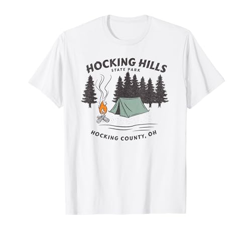 Retro Hocking Hills State Park Souvenir T-Shirt