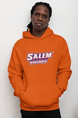 CreateMyTee | Salem State University Mascot Hooded Sweatshirt3