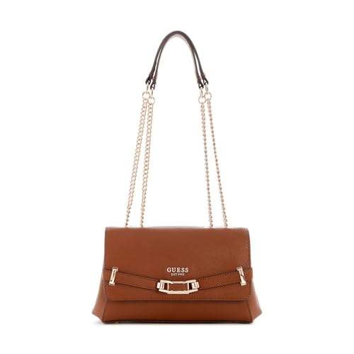 GUESS Silvye Convertible Xbody Flap Bag Cognac résout le manque de place avec style