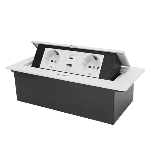 Prise pour hub d'alimentation étanche avec 2 ports USB
