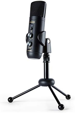 Mikrofon Marantz Professional MPM-4000U Pojemnościowy mikrofon USB z wyjściem na mikser i słuchawki do podcastów, transmisji na żywo i YouTube'a