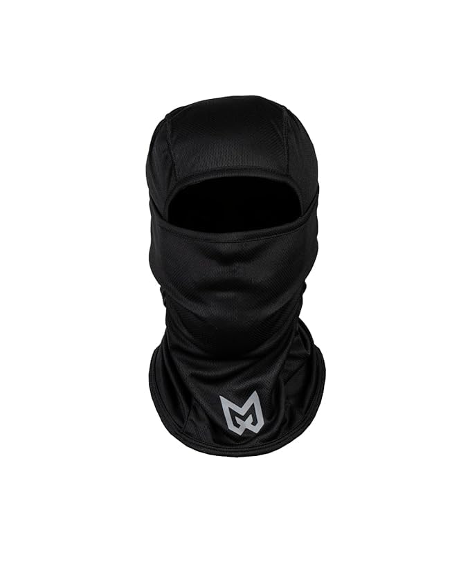 Unisex Balaclava -Multi-Functional Headwear, Moisture-Wicking, for Motorcycling, Biking, Trekking, Outdoor Activities | Black-image-34