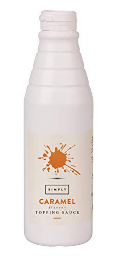 Simply Caramel Topping Sauce Dairy Free Ready to Use Dessert Sauce for Ice Cream Waffles Pancakes Coffee & Milkshakes (1 kg)