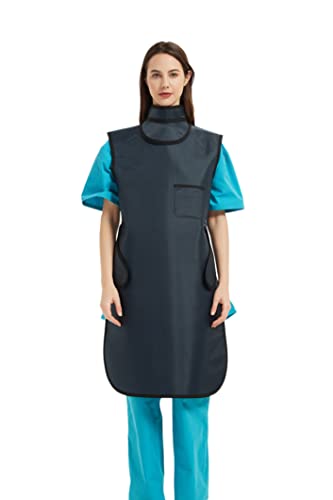 Image of 0.5mmpb Xray Lead Apron for Xray with Thyroid Shield Collar,Lead Gown,Dental Xray Shield