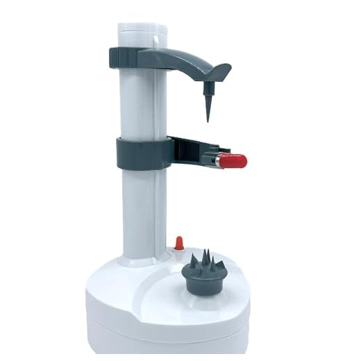 Apple Peeler - Peladora eléctrica de frutas y verduras, pelador de patatas, Hoja de acero inoxidable (Pelador Eléctrico de frutas)