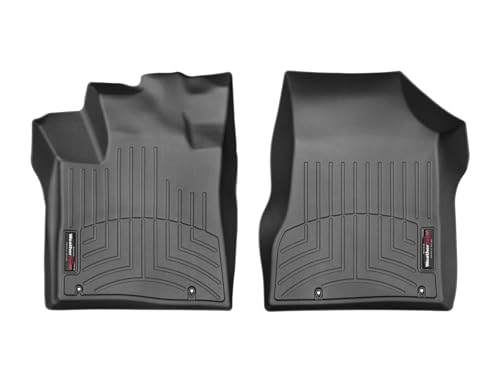 Weathertech Custom Fit FloorLiners for Nissan Murano, Murano, 1st Row (447561), Black