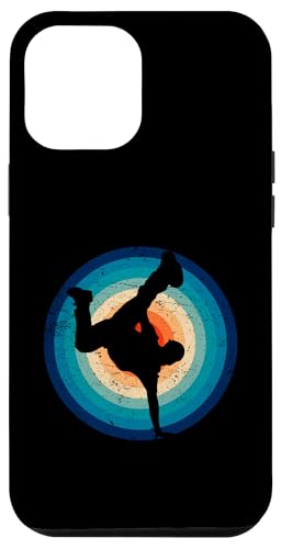 Hip Hop Break pose de baile Retro Vintage Carcasa para iPhone 12 Pro Max
