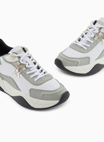 Armani Exchange Women's Cher Lace Up Sneaker4