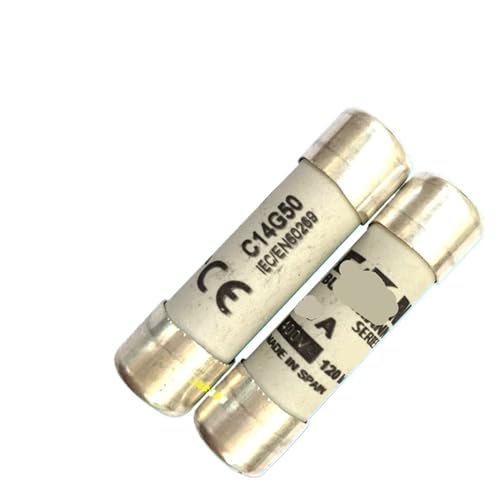 Fusible C14G50 400V 50A en ceramique gL 14x51mm pour protection electrique industrielle