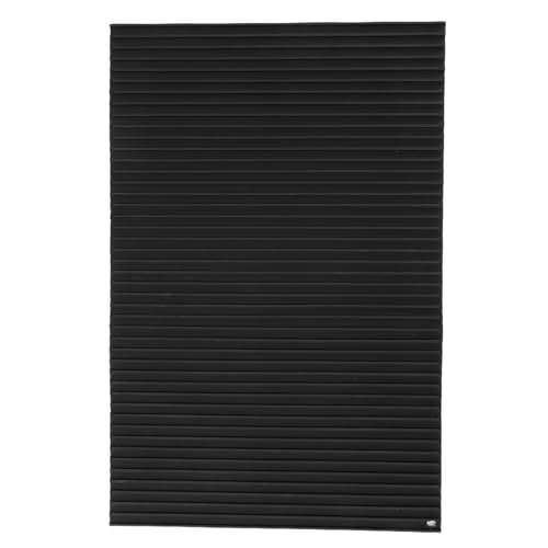 Tapis de séchage de vaisselle en silicone auto-drainant noir - 6