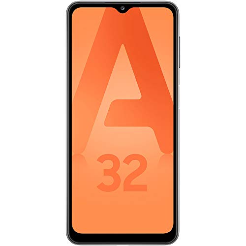 Samsung Galaxy A32, Téléphone mobile 4G 128Go Noir, Carte SIM non incluse, smartphone Android, Version FR (Reconditionné)