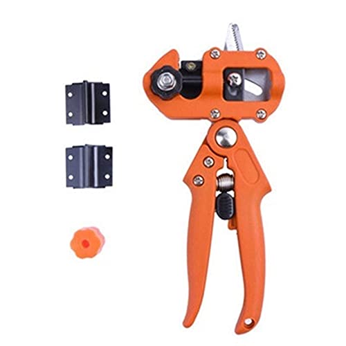 Professional Gardening Tools Plant Cutting Nursery Garden Scissors Floral Grape Lopper Pruner Trimmer Vine Tool (Purple), Gardening K (Red)(Orange)