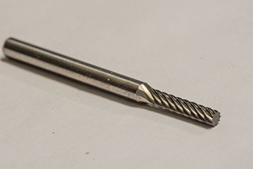Fresa de carburo sólido corte simple SA-42 3/32" x 7/16" miniatura 5