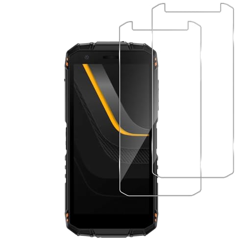 Haofun Schutzfolie für DOOGEE Fire 3 Pro/Fire 3/ Fire 3 Ultra für Panzerglas, 2 Stück HD/9H Festigkeit Schutzglas, Anti-Kratzer Panzer Schutz Glas, Langlebiges Schutzfolie, Full Screen, Ölwiderstandsfähig