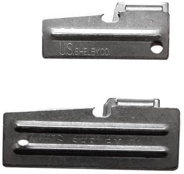 Abrelatas al estilo militar de U.S. SHELBY CO. de Best Glide ASE, paquete combo P-38 y P-51