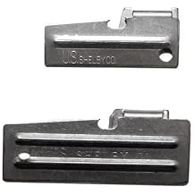 Best Glide ASEs U.S. SHELBY CO. Military Style Can Openers, P-38 & P-51 Combo Pack