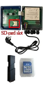 Miniatura 6 de YFYIQI Medidor de flujo ultrasónico con tubo de tarjeta SD de diámetro DN25mm a DN100mm precisión 1% interfaz RS485