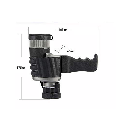 MSAKHFIO 10x50 Nachtsicht Handheld Monocular Tele Weitwinkel Großes Okular Fernglas Outdoor Sports Camping Tele… – Bild 4