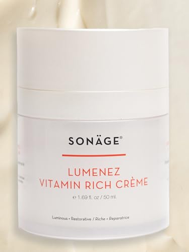 Sonage Skincare Reviews: Effective Anti-Aging and Hydrating Essentials 1 SONAGE Lumenez Vitamin Facial Cream: Daily Restorative Moisturizer with Vitamin C | Hydrating Cream for Dry Skin