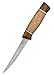 Cuchillo Condor Utilitario y Pesca Angler con Hoja de Acero 420 de 12,7 cm y empuñadura de Madera de 12,1 cm 60044 para Caza, Supervivencia y Bushcraft + Portabotellas de Regalo