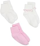 Jefferies Socks Little Girls' Tiny Trim Socks 3 Pair Pack