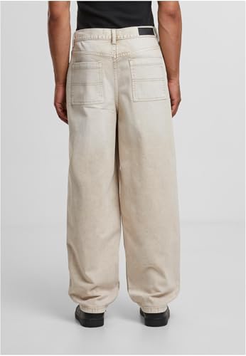 Urban Classics Herren Jeans Weiß, schmutzig, gewaschen, 38 – Bild 6