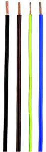 PVC-Aderleitung H07V-K 1,5, schwarz, Ring, 100 m
